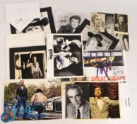 Autographs Cowboy / Film Bob Hoskins, George Formby, Martha Eggerth, Christopher Lee, Robert De