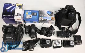 Selection of Digital Camera's to include Sony Luminox LX99ff, Sony DCR-HC96E, Fuji Fine Pix S5000,