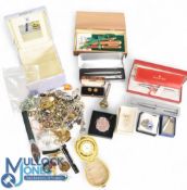 Selection of Various Collectables to include Writing Pens Parker, Sheaffer, Wooden handmade pens,