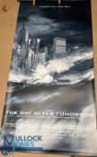 The Day After Tomorrow Film Poster 2004 Dennis Quaid on vinyl poster 92 x 48 inches