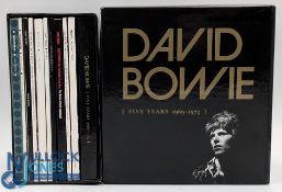 David Bowie CDs Five Years 1969-1973 Compilation Box Set - all appear unplayed