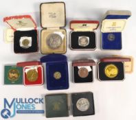 Collection of Boxed Coin and Medallions consisting of 1951 Festival of Britian, 1961 JFK