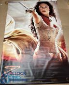 Legend of Zorro Film Poster 2005 - Caterine Zetta Jones, Antonio Banderas - on double sided vinyl