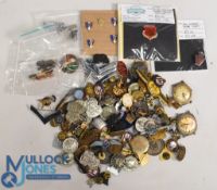 WW2 and Post War Badges, featuring Red Cross, British Legion, WI, WVS, National Savings, RAF, ARP,