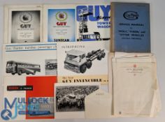 Guy Motors Commercial Vehicle Catalogues Brochures, Guy invincible, Vixen tower wagon, Vixen 4