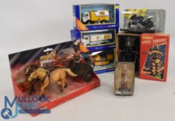 Selection of Various Toys Revell Claudius Attacus Ahenobarbus chariot Friction Robot Space