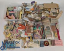 Collection of Transport Tickets Paper Collectables, bus, rail, ferry items noted, two tax discs