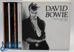 David Bowie CDs Loving The Alien 1983 - 1988 Compilation Box Set - all appear unplayed. some