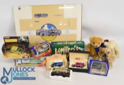 Mixed Selection of Die-Cast and Teddy Bears to include Corgi 97107, Mr Beans Mini, Asda Lorry,