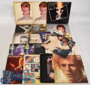 David Bowie Records Selection Man who sold the World, Rise and Fall of Ziggy Stardust, Pinups,