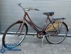 Ladies Raleigh Bicycle The Cameo with side pull brakes, 3 speed Sturmey Archer gears great condition