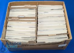 Large black and white Railway Train Locomotive Stations Photograph Collection, this box covers