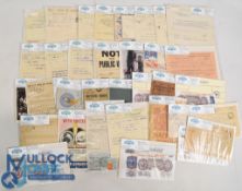 Quantity of Ephemera Consisting of Social History publications, Bill Heads, Letters, Postcards (