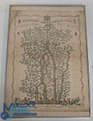 1863 Malcom's Genealogical Tree of the Royal Family of Great Britain, Day & Son litho to the Queen