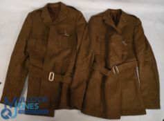 Post War Military Uniforms No 2 Dress uniform x2 together with 2 No 2 Jackets by Modsurplus and a