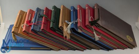 c1970 Transportation Railway Buses Car Photograph album, eleven privately taken album full of old