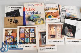 PC and Mac Software - features Quark Express, Quark Immedia, Adobe Acrobat 4.0, Adobe Type