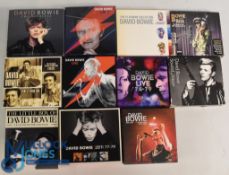 David Bowie CDs Selection to include Live 74-79, Live 1 & 2, Zeit! 77-79, Sound & Vision, Bowie at