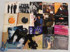 David Bowie Records Selection of 7 inches Singles to include picture covers 57 in total mostly RCA