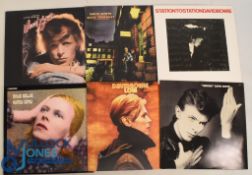 David Bowie Records Parlophone Label Young Americans DB74764, Heroes DB77822, Station to Station