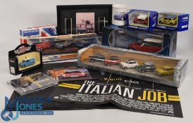 Collection of Model Mini Cars Dinky DY902, Solido Large scale New Mini, Cararama set of 5 Mini's,