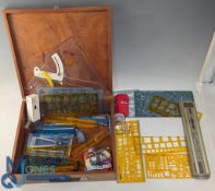 Draftsperson Technical Drawing Tools and Equipment with noted makers of Rotring, Staedtler - all