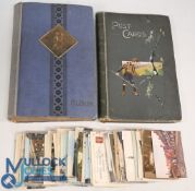 Vintage Postcards Large Album featuring film stars from the 1920/30s in a vintage album together