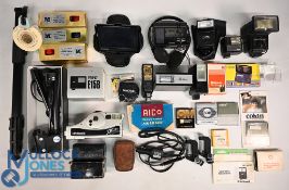 Camera Accessories Flashguns, Light meter, Monopod, Opticon Universal Mount II, Cokin Filters