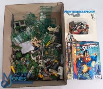 Britian's Farm Animals selection of animals to include Zoo animals, fencing together with a few