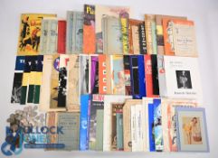 Large selection of ephemera: Theatre programs, Sporting programs, Magazines, 1910/20s Rent books for