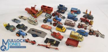 Quantity of Corgi Toys featuring Commercial vehicles, Farming Equipment, Car, Buses, Military