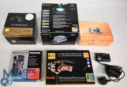 Selection of Digital Cameras to include Sony Cyber-Shot 2.1mp, Nikon Coolpix P100, Cannon Power Shot