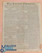 Slavery Edition of the London Chronicle for November 3rd 1810 carrying an extensive report on the