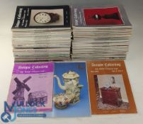1967-1989 The Antique Collector Club Journal Magazines, a part run dating from the mid 1970 -