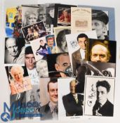 Autographs TV Comedy Stephen Lewis, Brian Murphy, Rhys Jones, Anna Karen, Rowan Atkinson, June