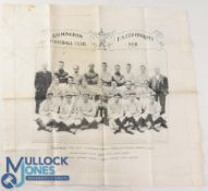 Birmingham City Football Club FA Cup Finalists 1931 - printed from group photograph of the team with