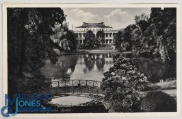 Zeppelin Postcard stamped Dentschlandfahrt 1st May 1937 - this flight was cancelled instead the mail