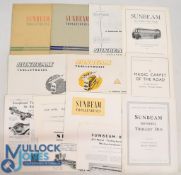 Trolley Bus / Bus Brochures Sunbeam of Wolverhampton 1954 Range together with Reviews, and other