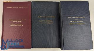 Yorkshire & Huddersfield Corporation Passenger Transport Monthly Meeting Account Book Ledger 1969-