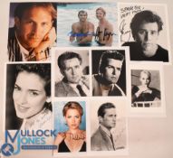 Autograph of the Stars signed photographs to include Kevin Costner, Burt Reynold, John Voight,