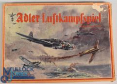 Adler Luftkampfspiel (1935) Game. This children game depicts a bombing raid. The 24 airplane