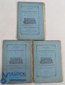 Journal of The Asiatic Society of Bengal 1876, 1877 and 1878. Each publication has some 50 pages and