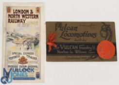Railways - Vulcan Locomotives, Newton-le-Willows, Lancs 1929 - catalogue illustrating and