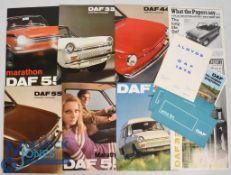 Car Brochures DAF Brochures Models 44 Automatic, 55 Automatic, 33 Automatic, 55 Marathon, 33 Van