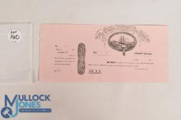 The Grand Imperial Ship Canal (Intended Ship Canal from London to Portsmouth). Certificate for 20