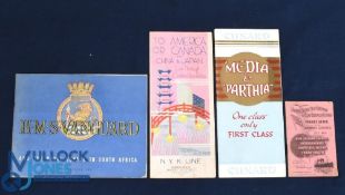 Shipping (4) To incl Souvenir of HMS Vanguard and The Royal Voyage To South Africa 1946-47, a fine