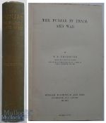 India & Punjab - Punjab in Peace & War, first edition of Punjab in Peace and War, by S S