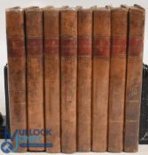 Book: 18th century Spectator in Eight Volumes Lives of The Authors Newcastle upon Tyne published J