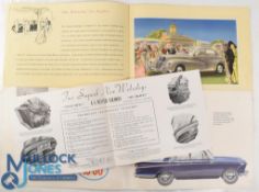 The Wolsley Four-Fifty & Six-Eighty, circa early 1950s - large 12 page brochure with 12 attractive