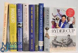 Ryder Cup Golf Books. 1969 Dead Heat Paul Trevillion, Samuel Ryder Peter Fry, The Cup They Couldn'